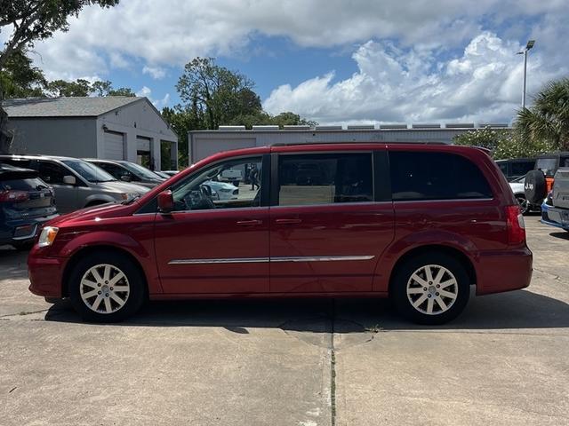 Red 2015 Chrysler Town & Country Touring FWD Minivan Front-Wheel Drive Automatic
