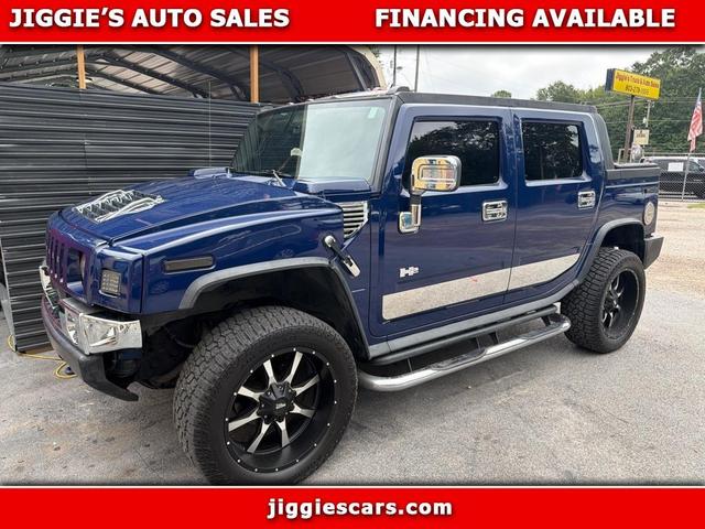 Blue 2007 Hummer H2 SUT SUV / Crossover Four-Wheel Drive Automatic
