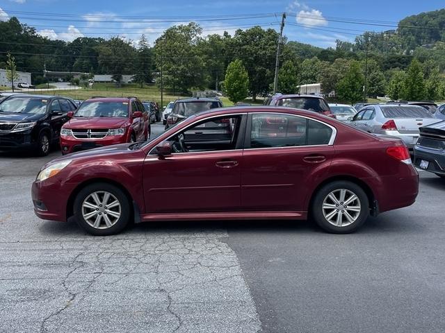 Red 2011 Subaru Legacy Sedan All-Wheel Drive Continuously Variable Transmission