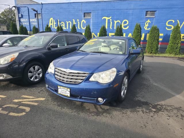 Blue 2010 Chrysler Sebring Convertible Front-Wheel Drive Automatic