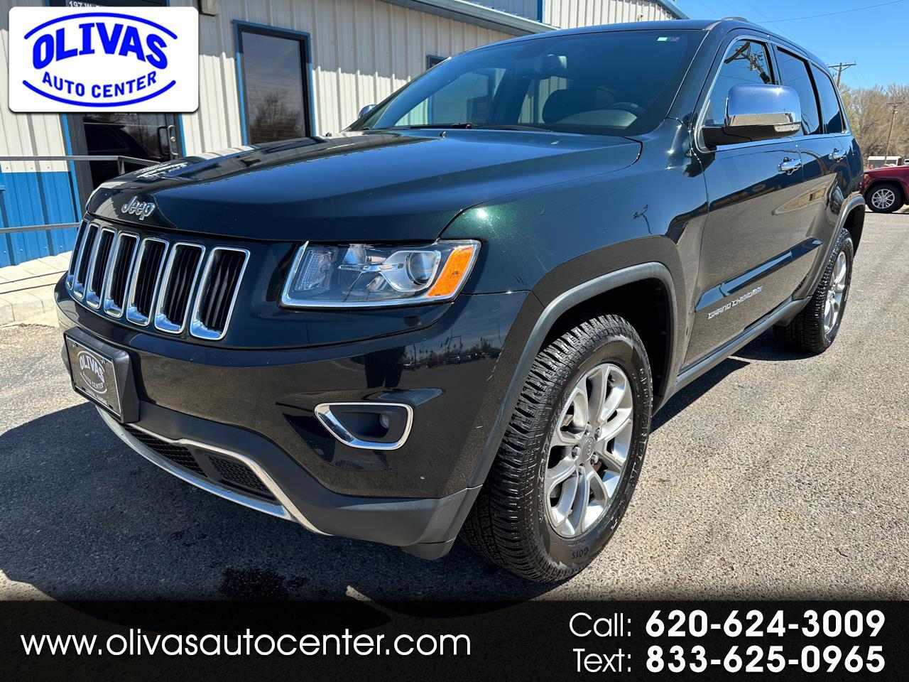 Used 2015 Jeep Grand Cherokee 4WD 4dr Limited for Sale in Liberal KS