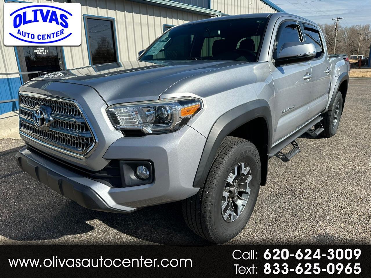 2017 Toyota Tacoma TRD Off Road Double Cab 5' Bed V6 4x4 MT (Natl)