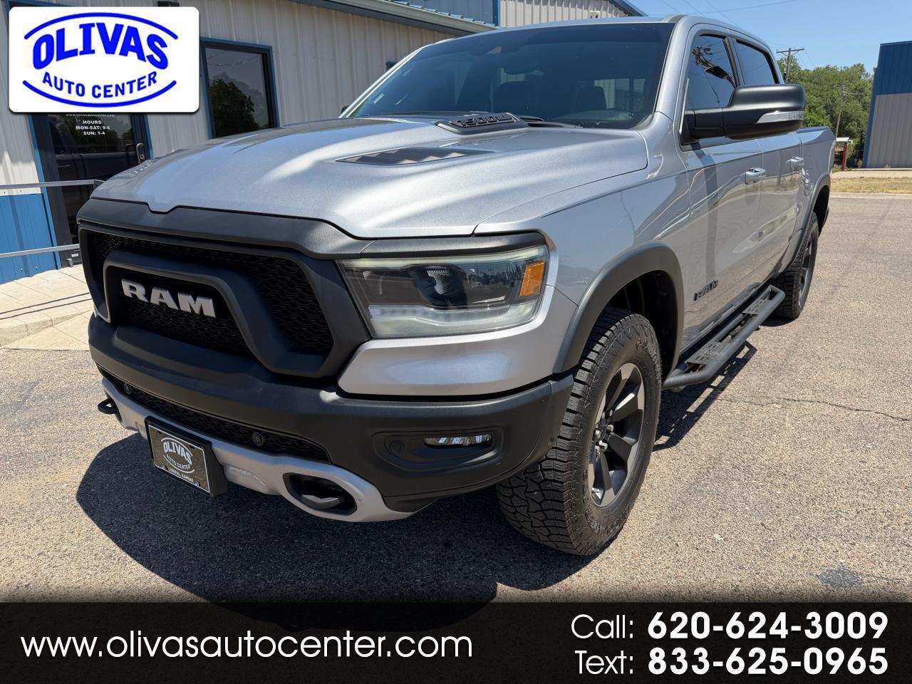 2021 RAM 1500 Rebel 4x4 Crew Cab 5'7" Box
