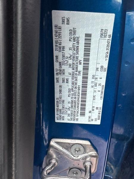 Ford Escape SE 4WD 2017