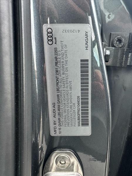 Audi A3 2.0 TFSI Premium 2016