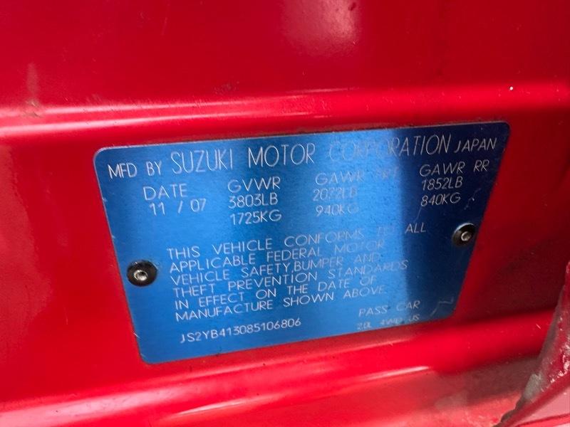 Suzuki SX4 Crossover Convenience AWD 2008