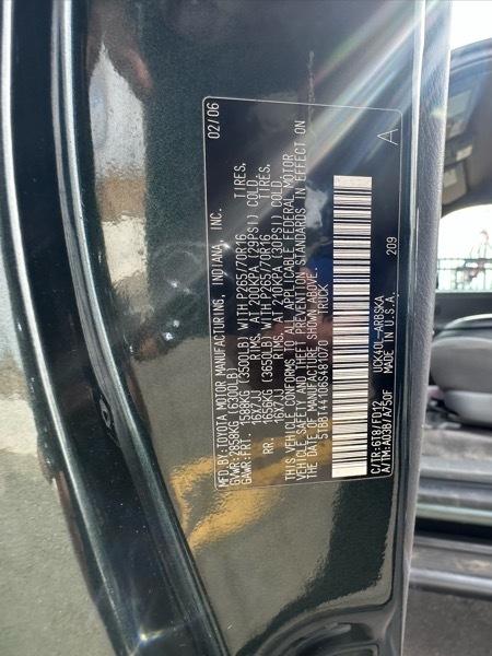 Toyota Tundra SR5 Access Cab 4WD 2006