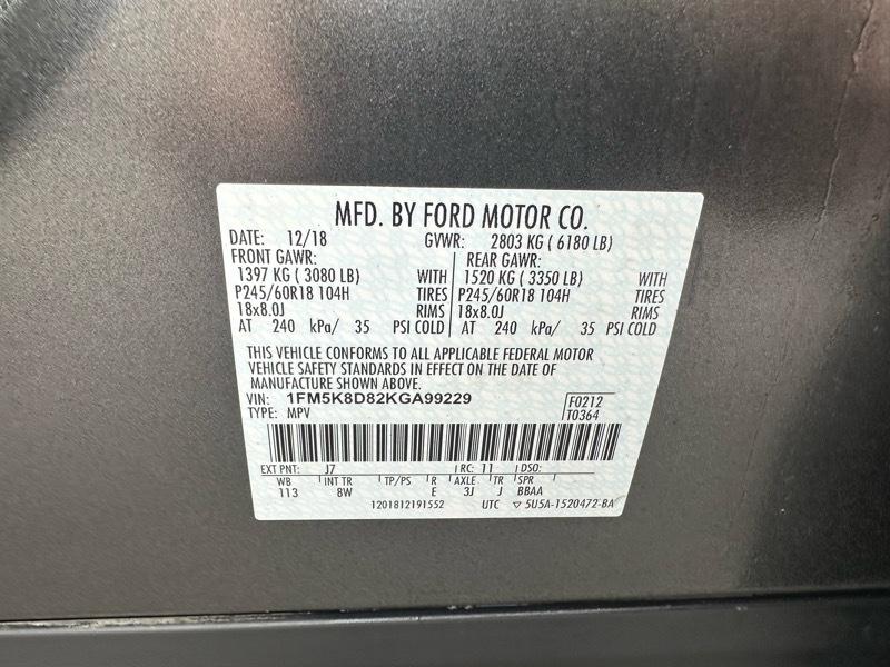 Ford Explorer XLT 4WD 2019