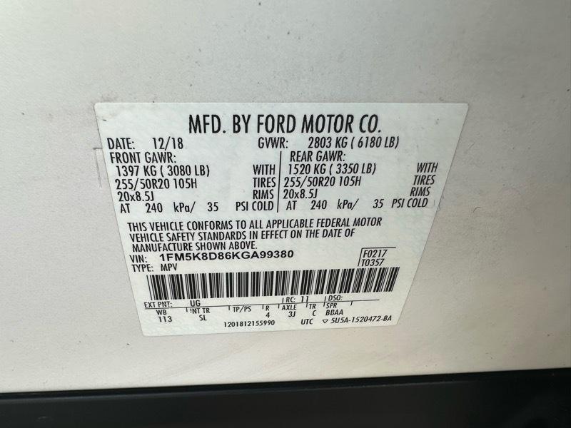 Ford Explorer XLT 4WD 2019