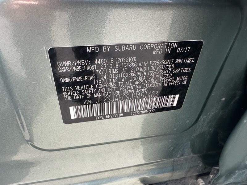 Subaru Forester 2.5i Premium CVT 2018