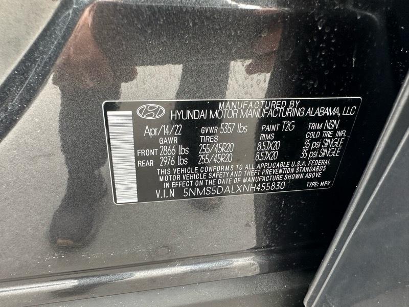 Hyundai Santa Fe Calligraphy AWD 2022