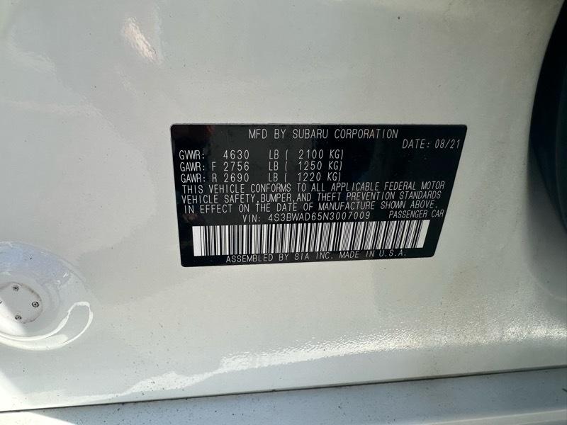 Subaru Legacy Premium 2022
