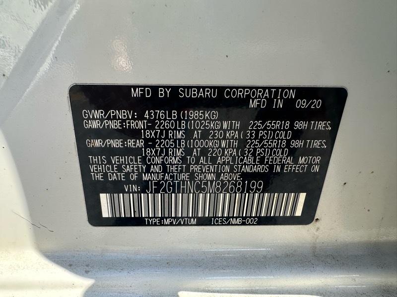 Subaru Crosstrek 2.0i Limited CVT 2021