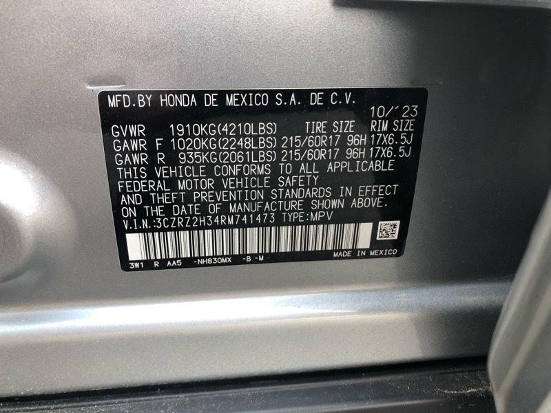 Honda HR-V LX AWD 2024