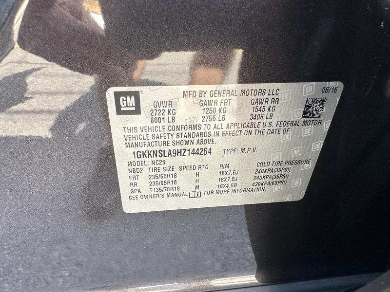 GMC Acadia SLE-2 AWD 2017