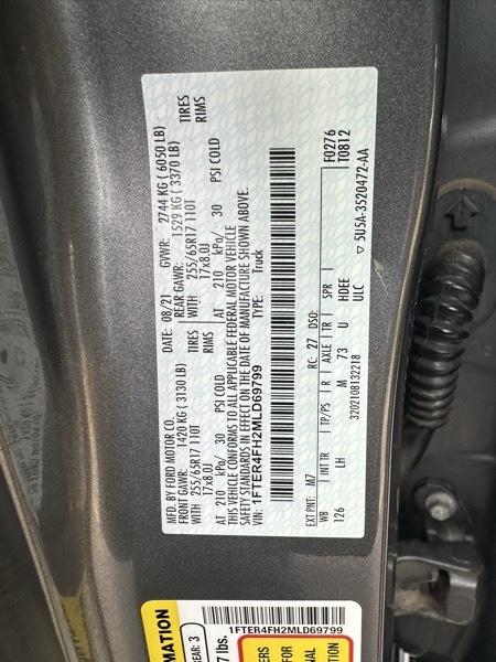 Ford Ranger XLT SuperCrew 4WD 2021