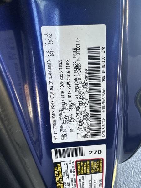 Toyota Tacoma  2022