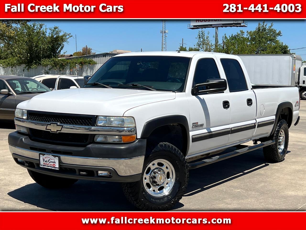 Used 2002 Chevrolet Silverado 2500HD LT Crew Cab Long Box 4WD for Sale