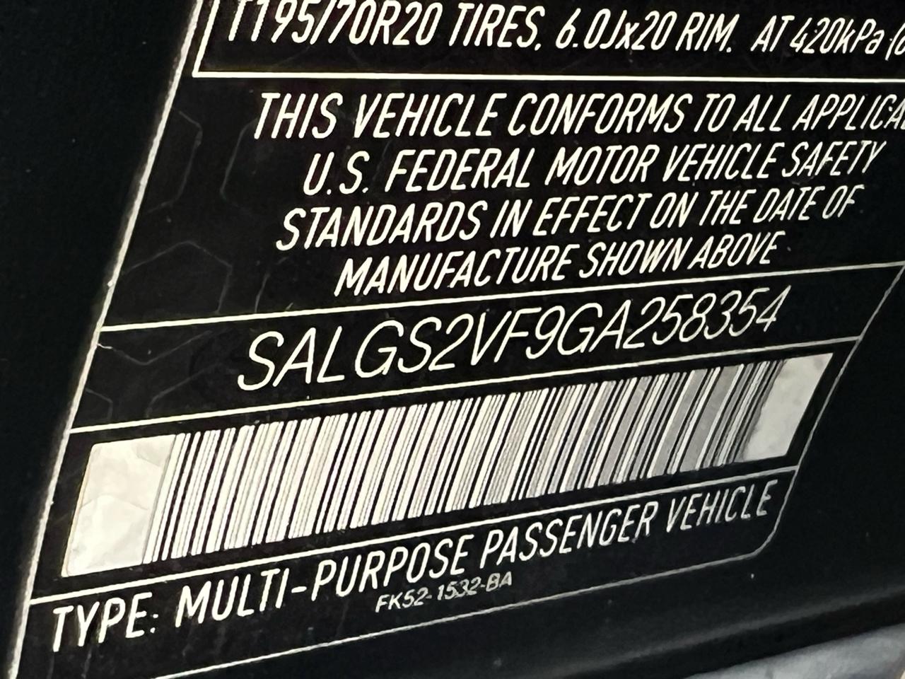 Land Rover Range Rover HSE 2016