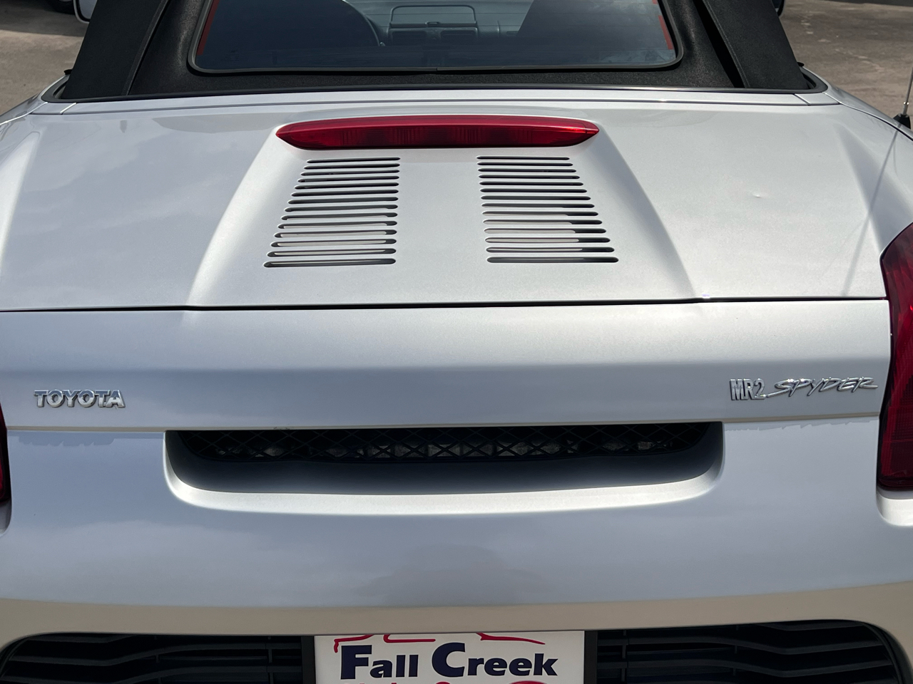 Toyota MR2 Spyder Convertible 2002 Toyota MR2 Spyder Convertible 2002