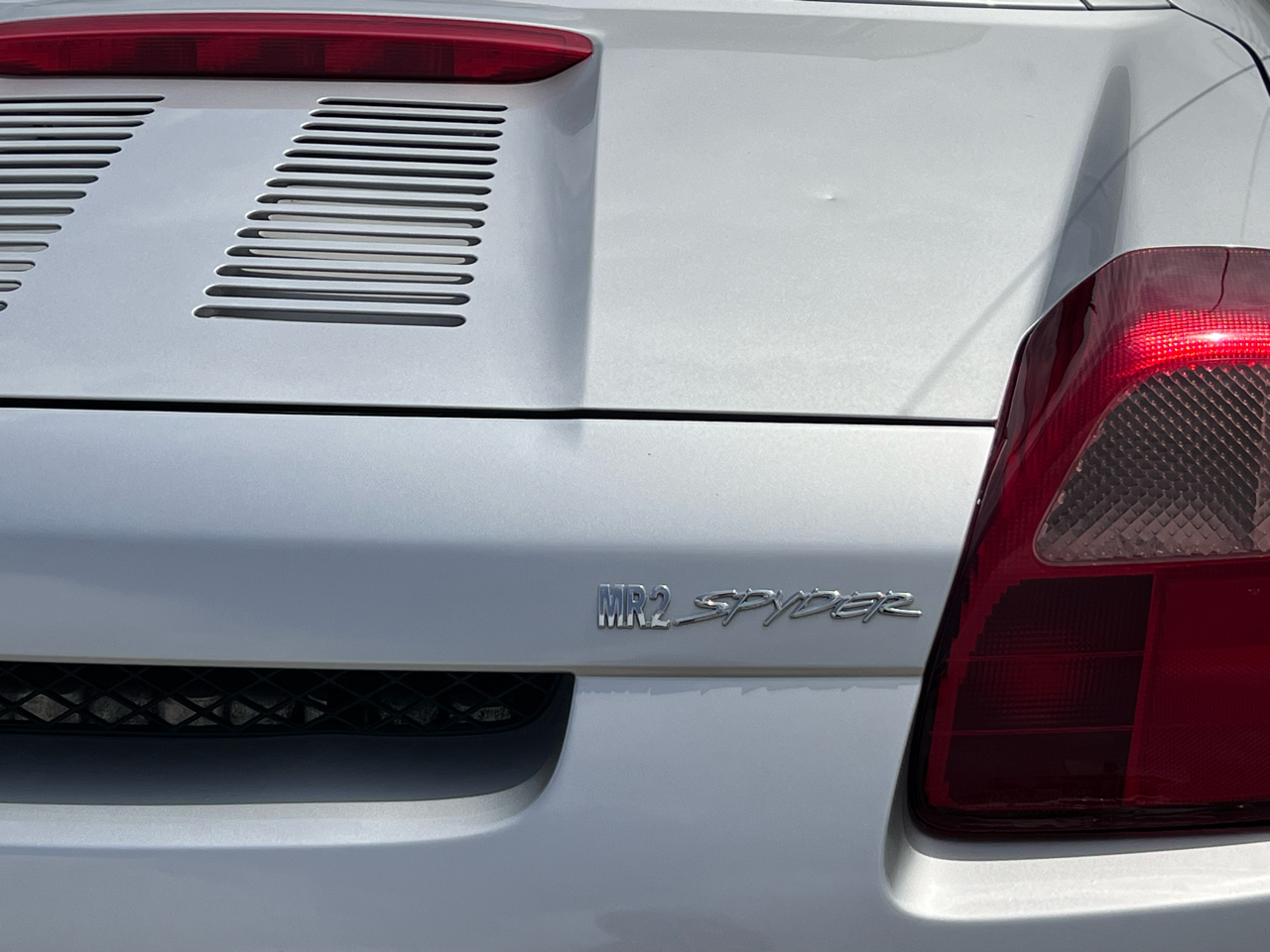 Toyota MR2 Spyder Convertible 2002 Toyota MR2 Spyder Convertible 2002