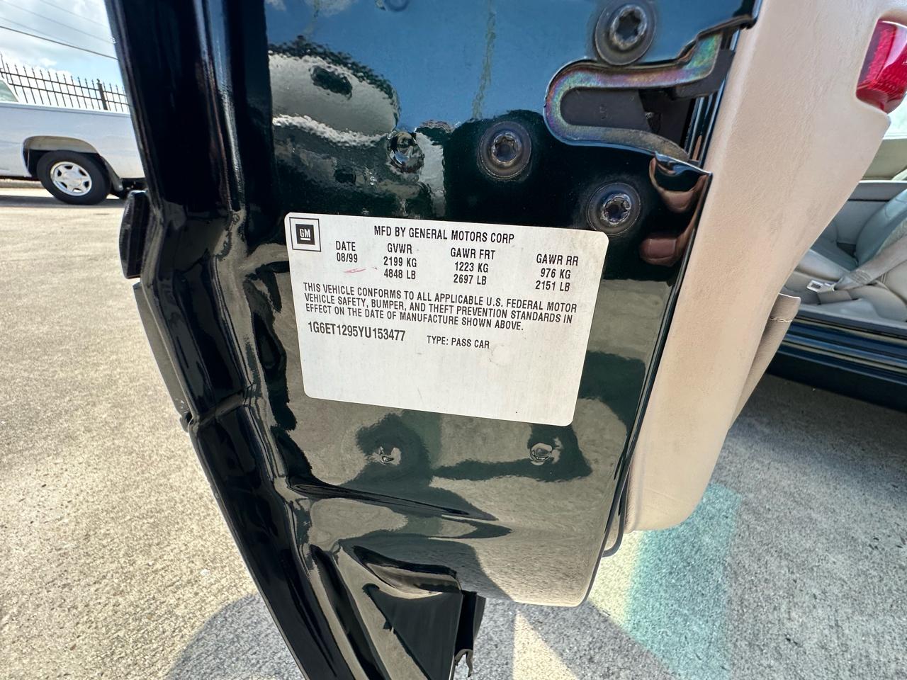 Cadillac Eldorado ETC 2000
