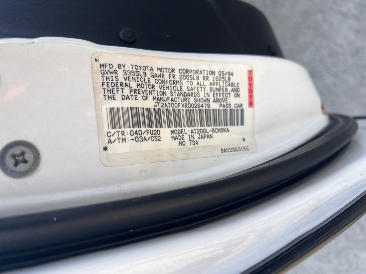 1994 Toyota Celica ST photo 46