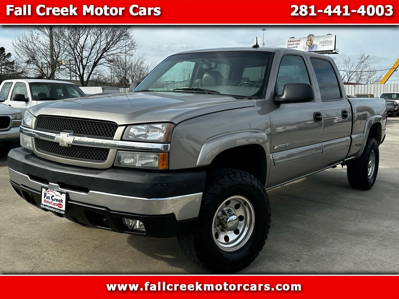 Chevrolet Silverado 2500HD LT Crew Cab Short Bed 4WD 2003