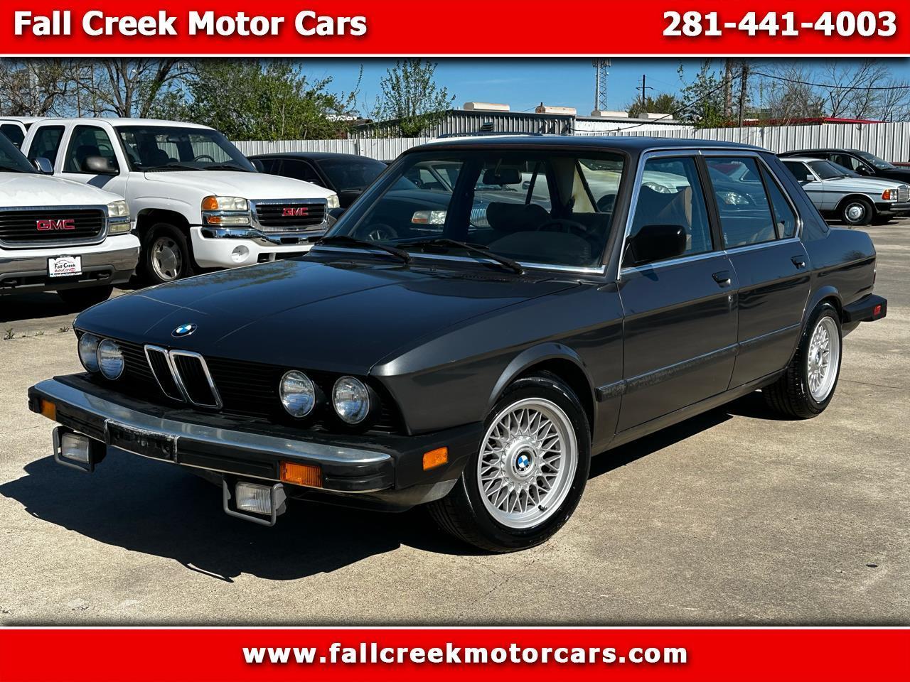 1982 BMW 5-Series 528E automatic