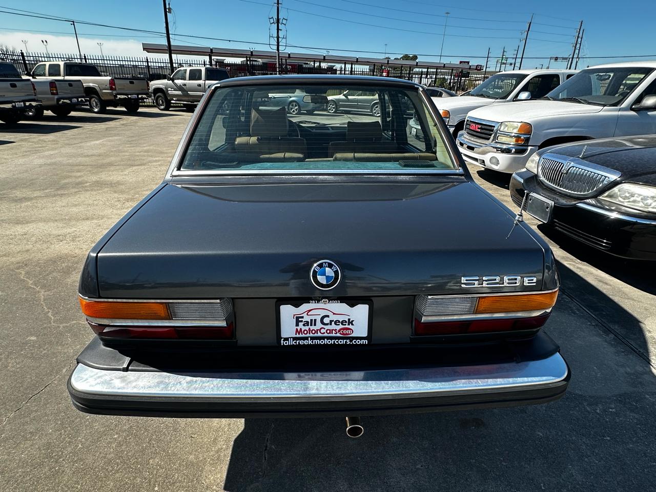 BMW 5-Series 528E automatic 1982