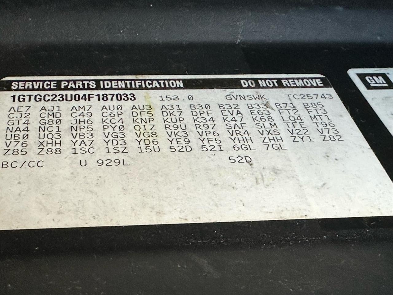 GMC Sierra 2500 SLE Crew Cab 2WD 2004