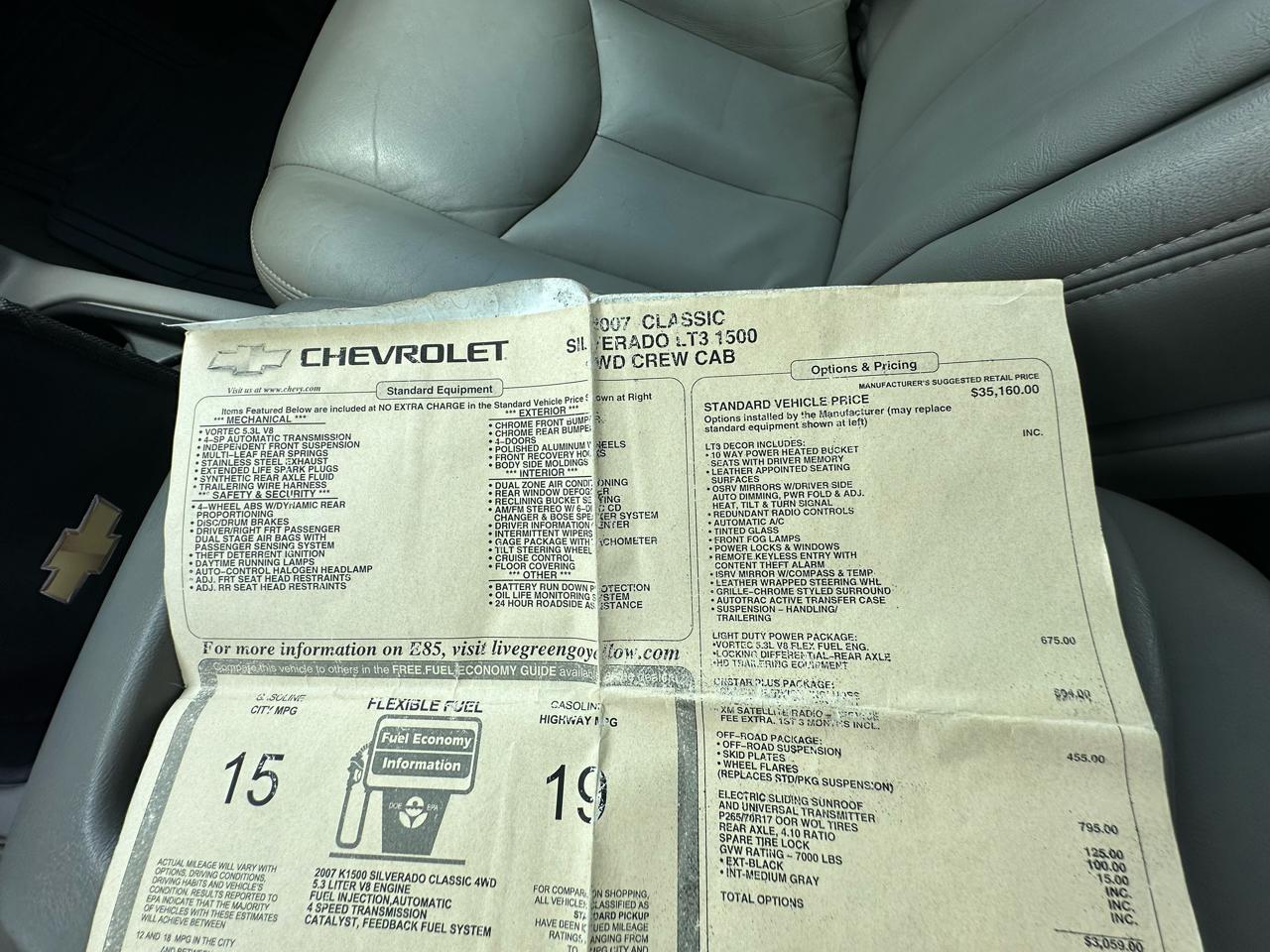 Chevrolet Silverado 1500  2007