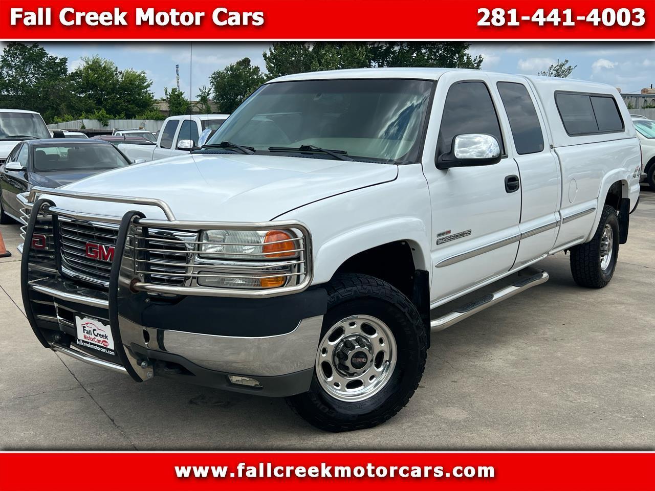 GMC Sierra 2500HD SLE Ext. Cab Short Bed 4WD 2002