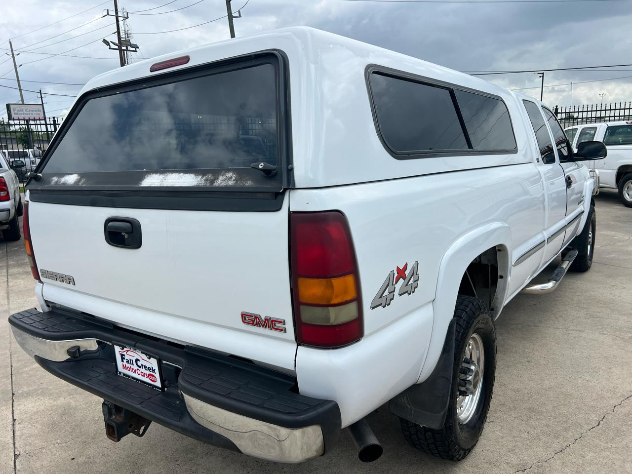 GMC Sierra 2500HD SLE Ext. Cab Short Bed 4WD 2002