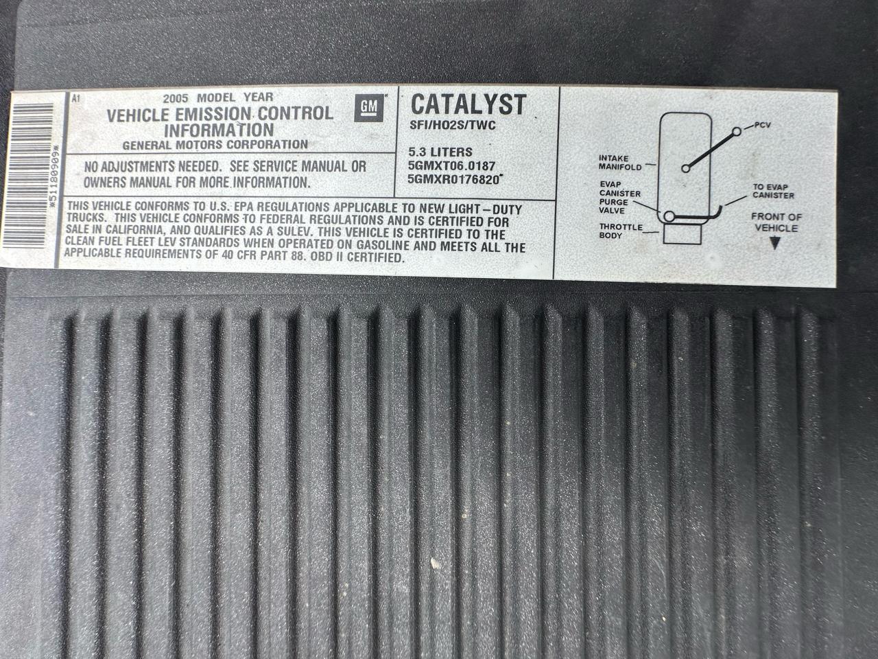 GMC Sierra 1500 SLE Ext. Cab Short Bed 2WD 2005