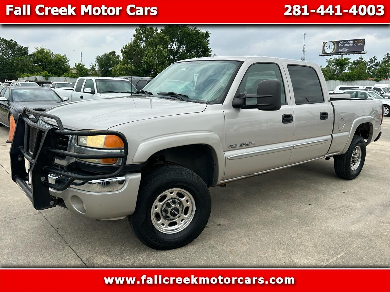 GMC Sierra 2500HD SLE Crew Cab Short Bed 4WD 2006