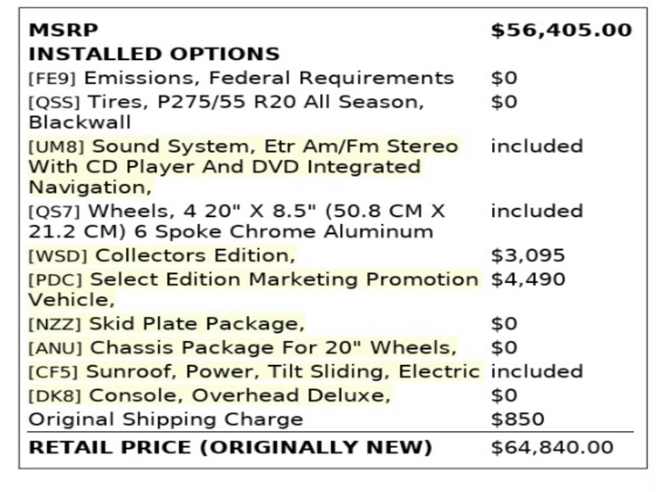 Cadillac Escalade 4WD 4dr Luxury Collection 2005