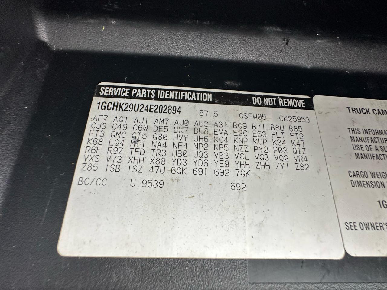 Chevrolet Silverado 2500HD LS Ext. Cab Long Bed 4WD 2004