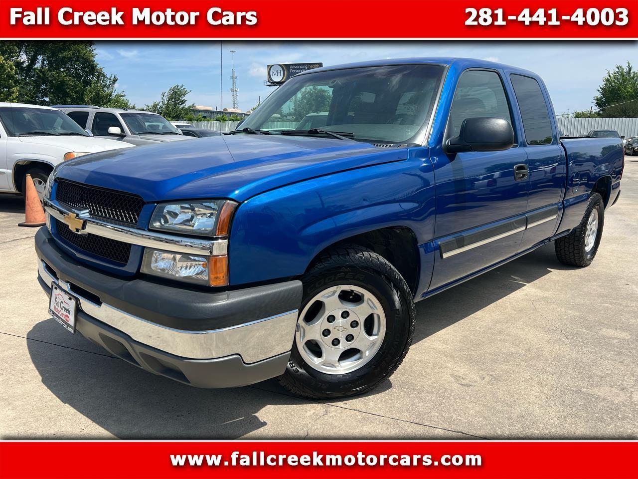 Chevrolet Silverado 1500 LS Ext. Cab 3-Door Short Bed 2WD 2003