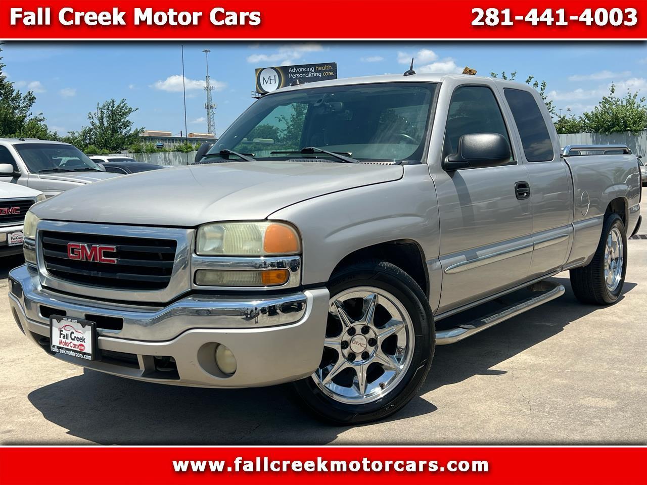 GMC Sierra 1500 SLE Ext. Cab 3-Door Short Bed 2WD 2004