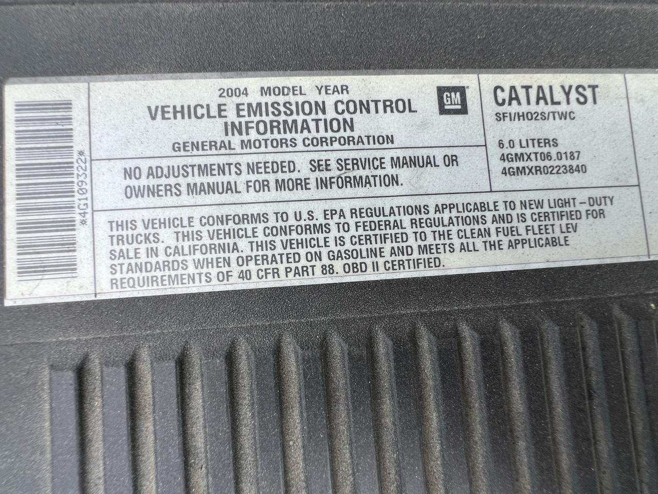 Cadillac Escalade ESV 2004