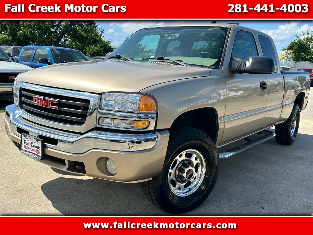 GMC Sierra 2500 SLT Ext. Cab 4WD 2004