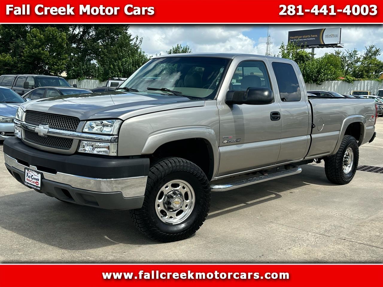 Chevrolet Silverado 2500HD LS Ext. Cab Long Bed 4WD 2003