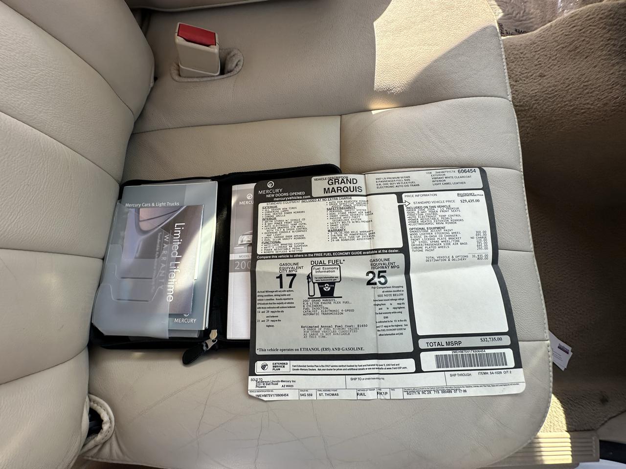 Mercury Grand Marquis LS Premium 2007