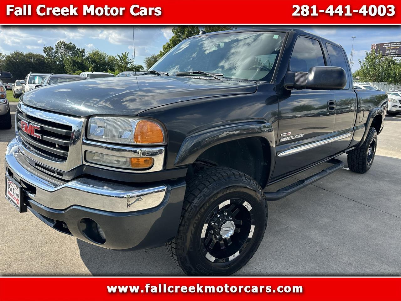 GMC Sierra 2500HD SLE Ext. Cab Short Bed 4WD 2005