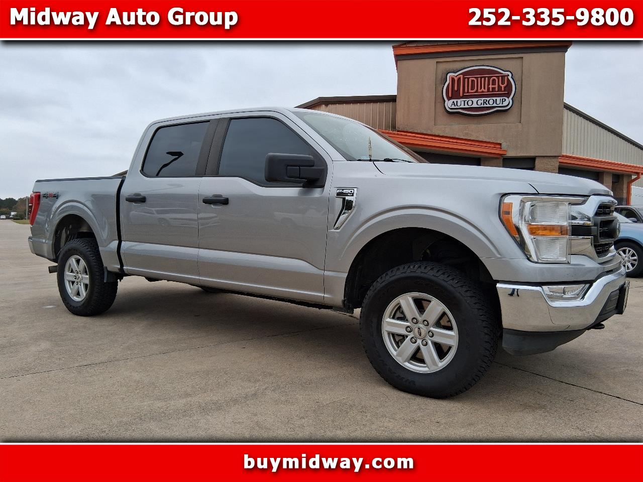 2021 Ford F-150 XLT 4WD SuperCrew 5.5' Box