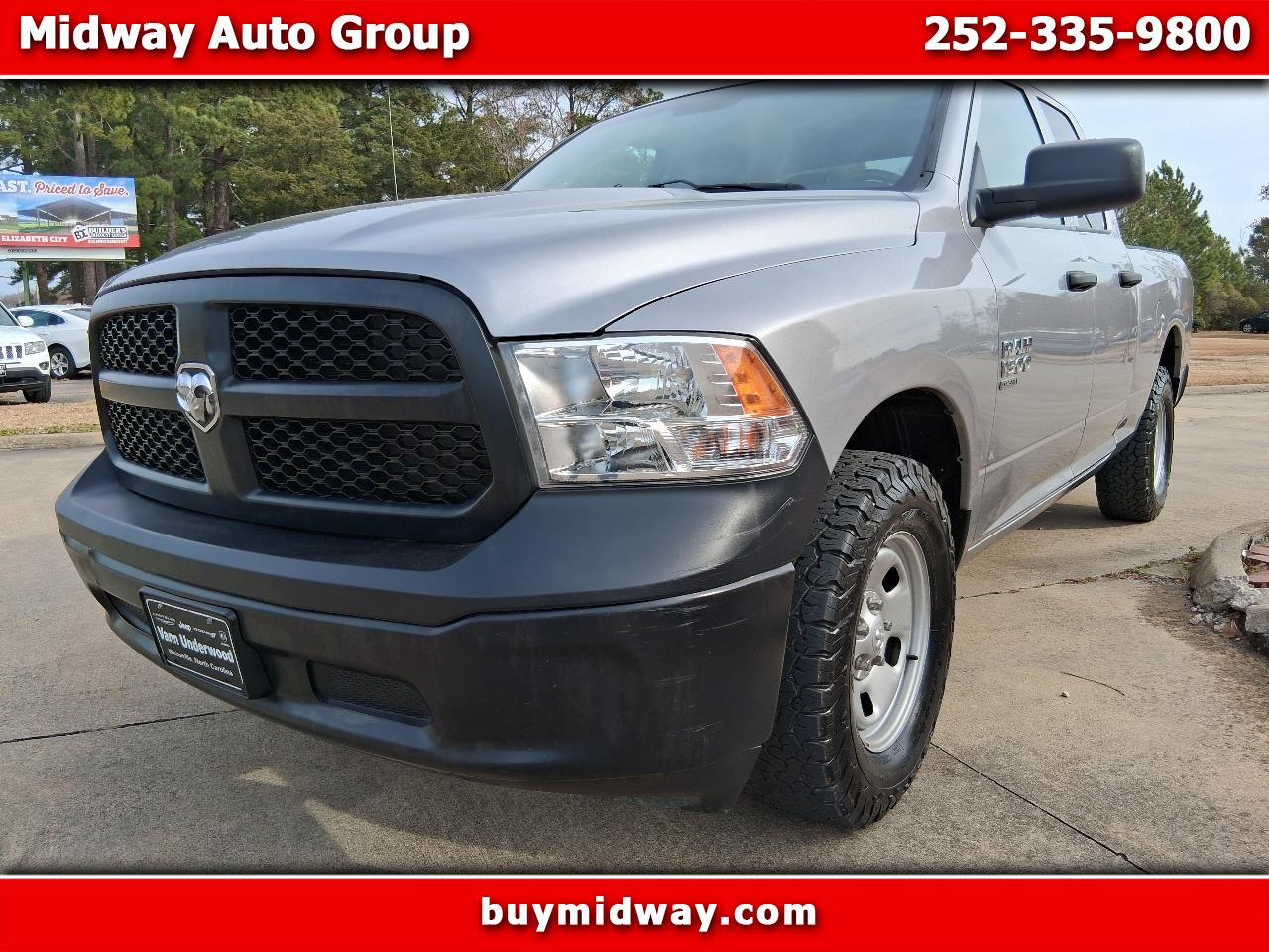 2022 RAM 1500 Classic Tradesman 4x4 Quad Cab 6'4" Box