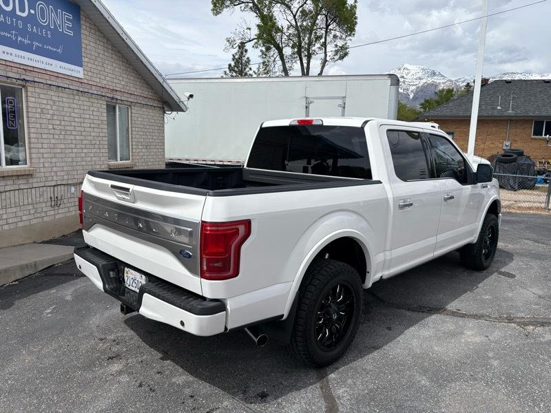 Ford F-150 4WD SuperCrew 157" Platinum 2015