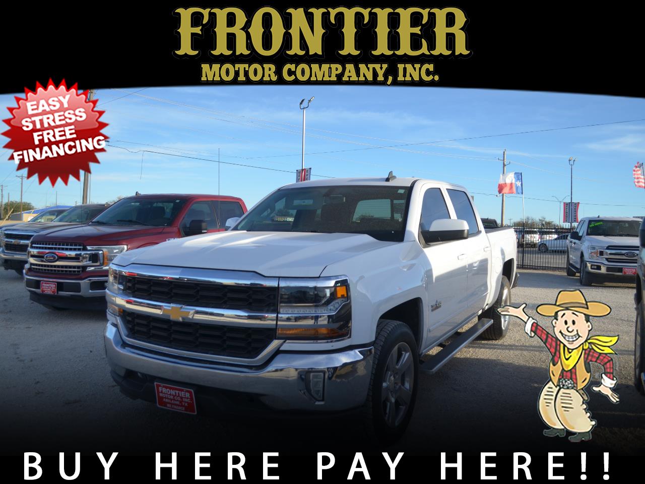 Chevrolet Silverado 1500 2WD Crew Cab 143.5" LT w/1LT 2018