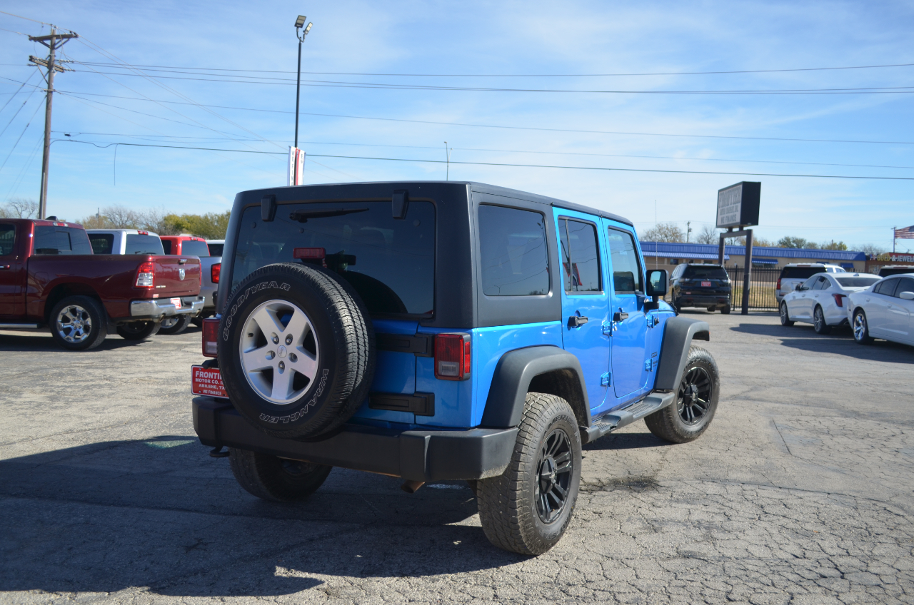Jeep Wrangler Unlimited 4WD 4dr Sport 2016